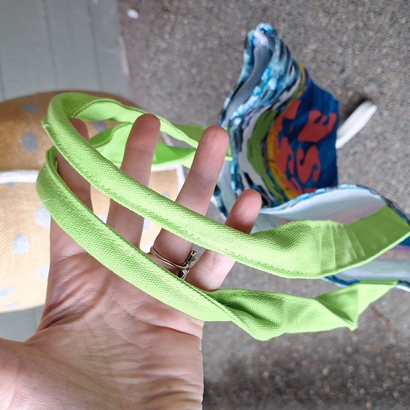 Modest Mouse colorful eclectic psychedelic Landscape tote by AMBSN California - Picture 3 of 10